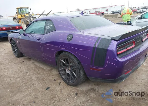 2016 Dodge Challenger R/T Scat Pack z USA, uszkodzony, nr VIN 2C3CDZFJ5GH143168